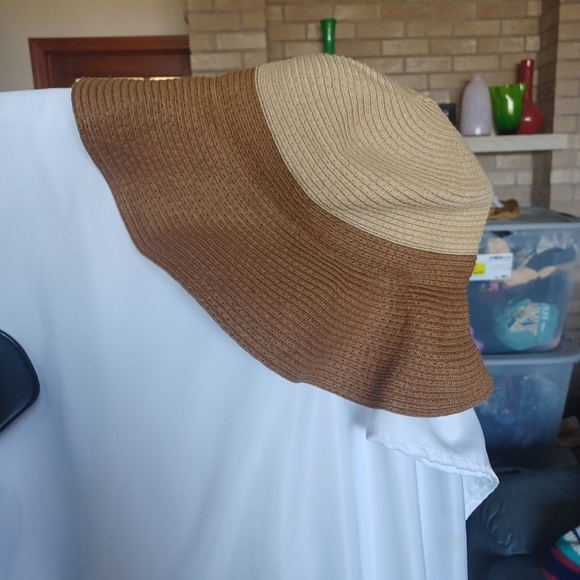 Festival Vibes Bohemian, 4 Pc Outfit W/Brown Dress, Jean Vest, Belt & Floppy Hat main image 7